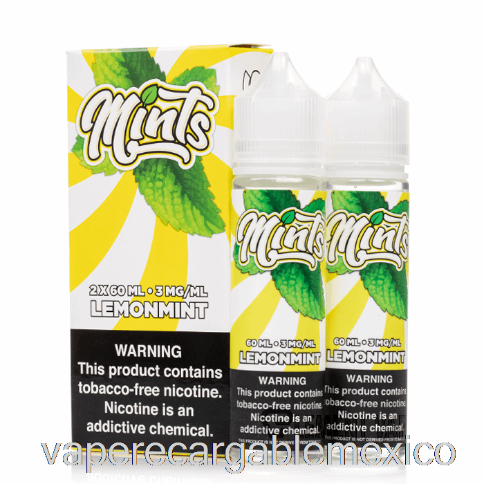 Vape Recargable Limonmint - Mentas Vape Co - 120ml 0mg